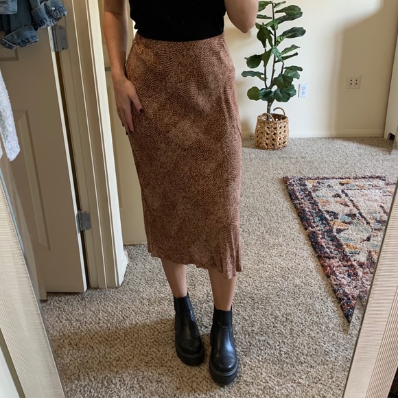 a new day Dresses & Skirts - Snake print midi skirt